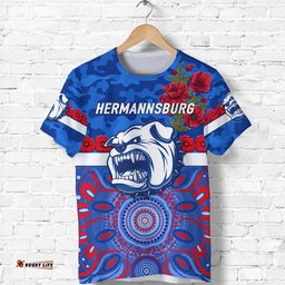 hermannsburg western aranda bulldogs football club anzac t shirt indigenous vibes