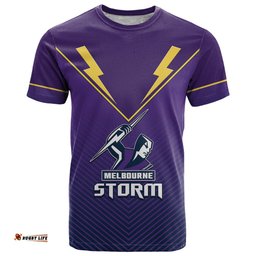 custom text and number storm rugby 2023 t shirt purple sporty go storm