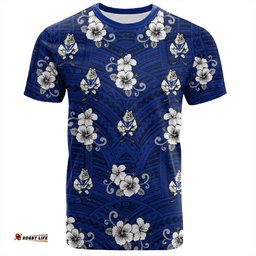 Amazing Aussie Canterbury-Bankstown Bulldogs Custom T-Shirt - Bulldogs With Maori Patterns T-Shirt