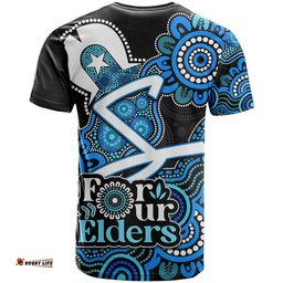 adelaide strikers cricket t shirt naidoc torres strait for our elders