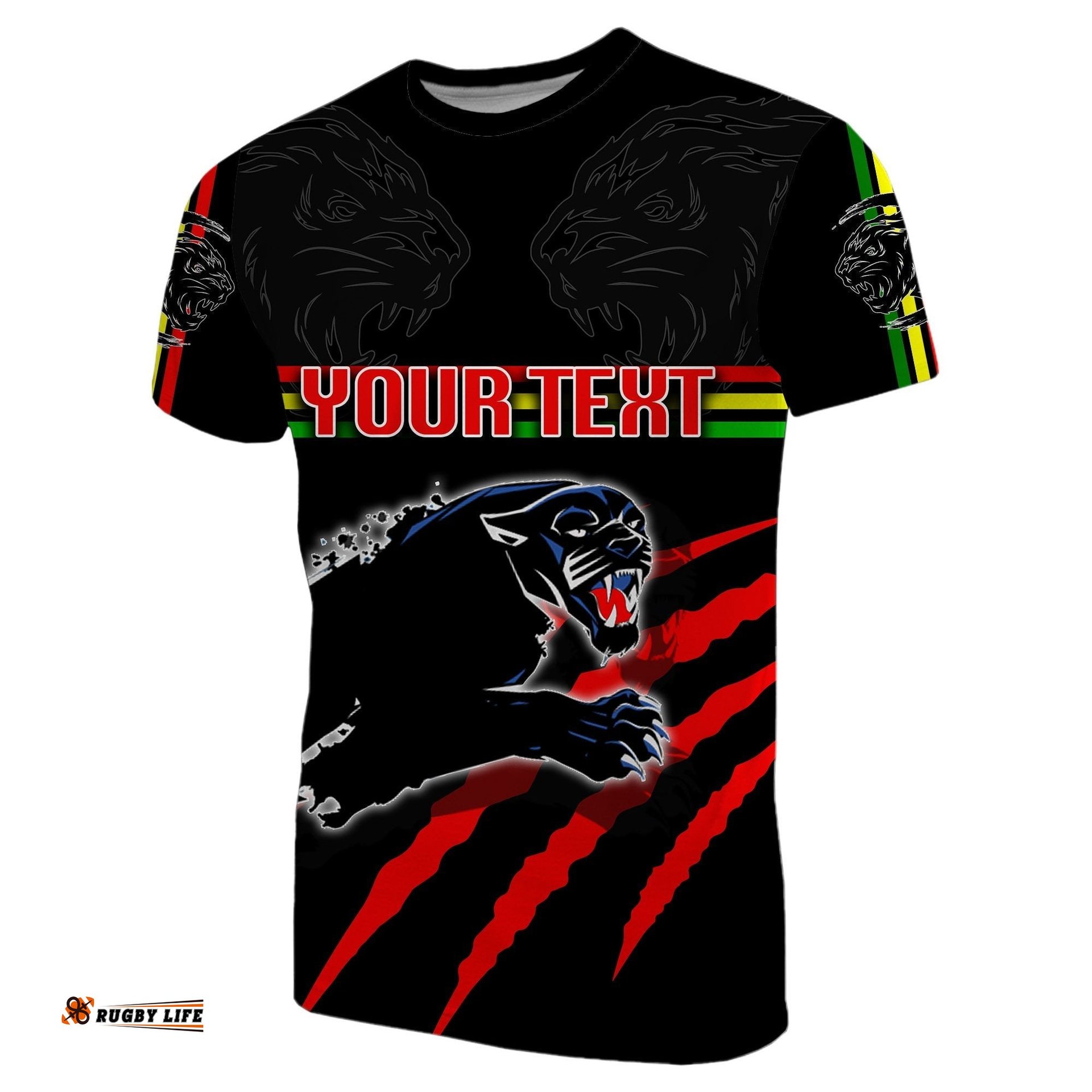 custom personalisedpanthers t shirt claws