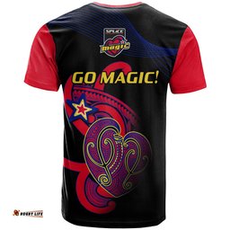 aotearoa netball t shirt waikato bay of plenty magic 2023 anz premiership