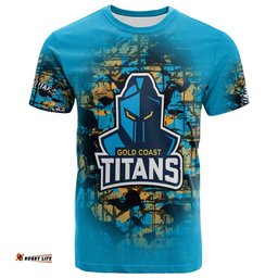 gold coast titans t shirt camouflage vintage nrl 0Amazing Aussie