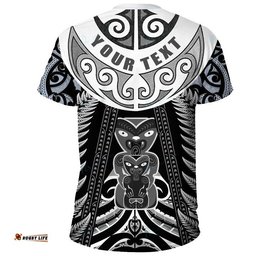 custom personalised aotearoa t shirt maori fern hei tiki rlt13