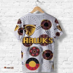 hawthorn t shirt hawks indigenous whiteAmazing Aussie