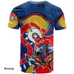 knights mascot nrl t shirt naidoc