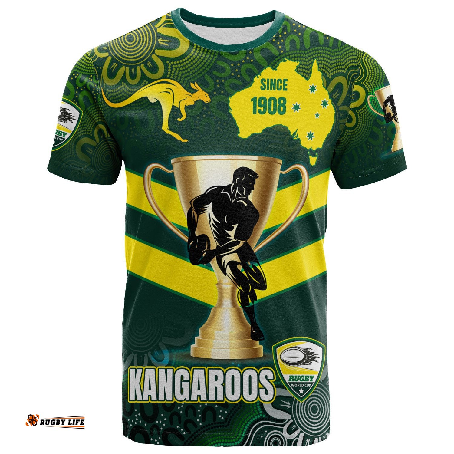kangaroos rugby t shirt custom act and play like a champion t shirtAmazing Aussie