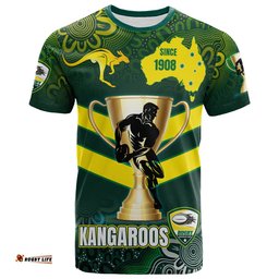 kangaroos rugby t shirt custom act and play like a champion t shirtAmazing Aussie