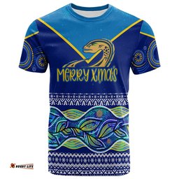 indigenous xmas parra eels aboriginal winter theme t shirt