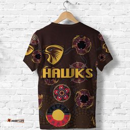 hawthorn t shirt hawks indigenous brownAmazing Aussie