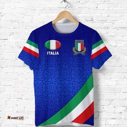 italy rugby t shirt italia vibes simple style