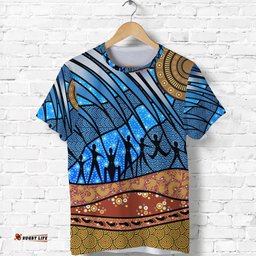 custom personalised aboriginal naidoc indigenous people t shirt