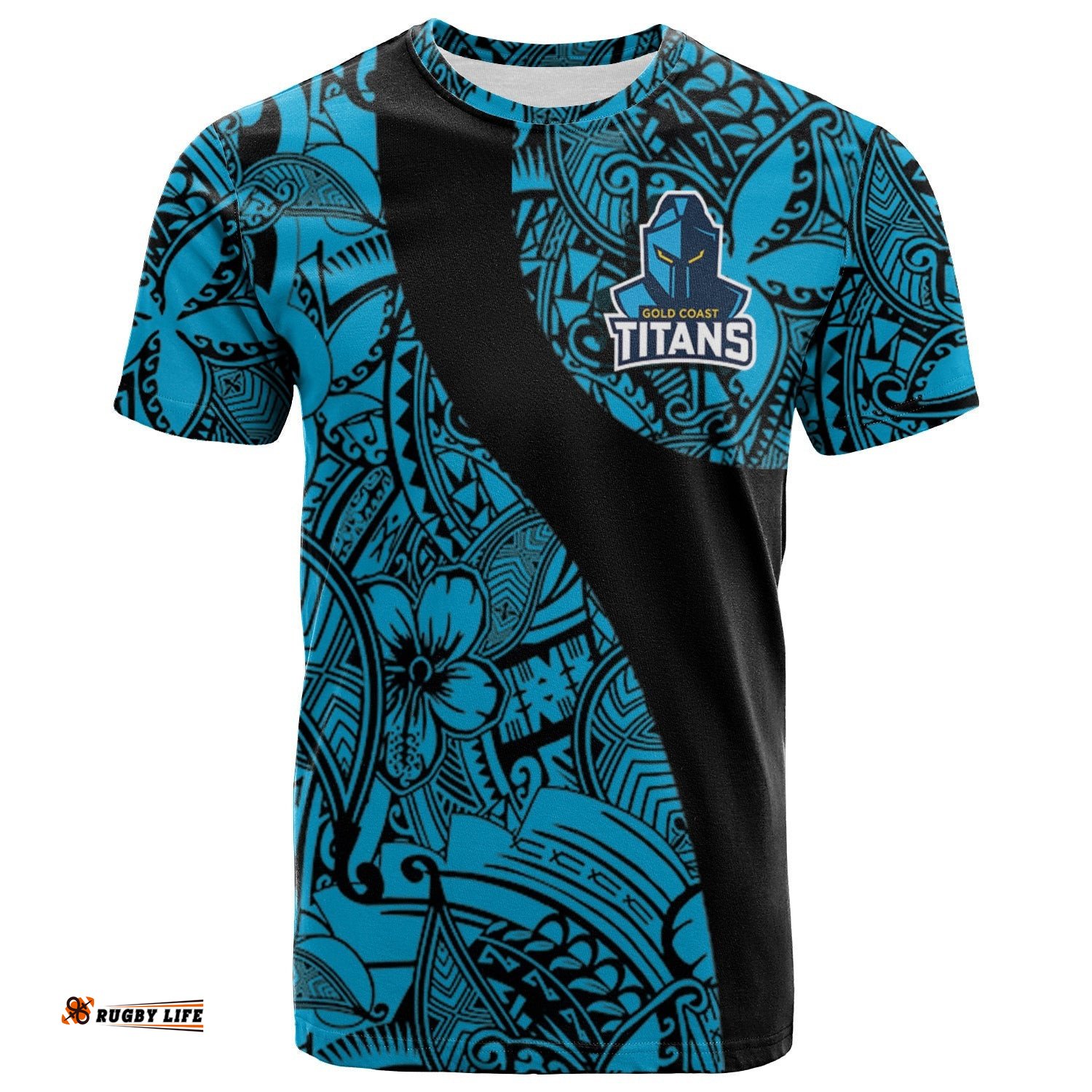 gold coast titans t shirt polynesian nrl 0Amazing Aussie