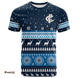 custom personalised blues football t shirt christmas carlton