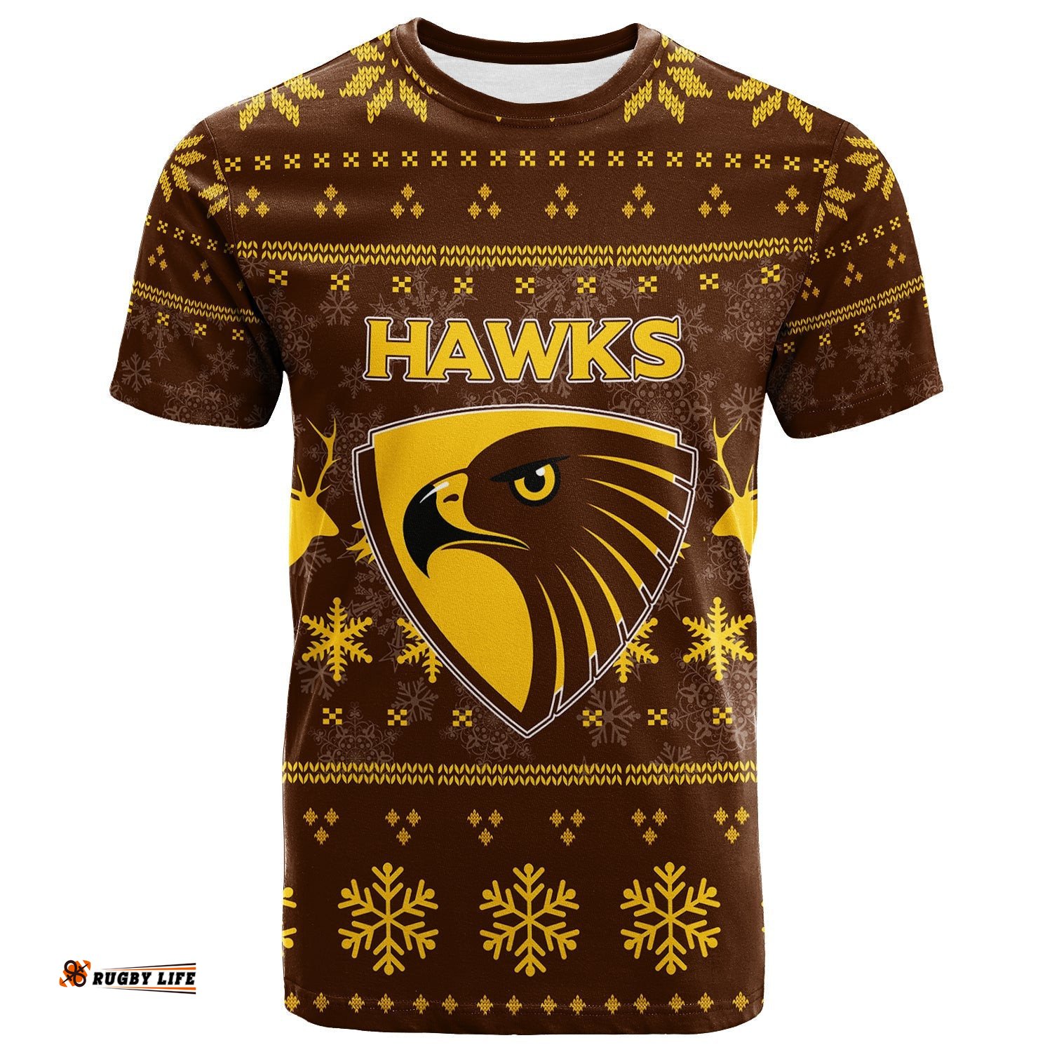 hawthorn t shirt christmas ugly style
