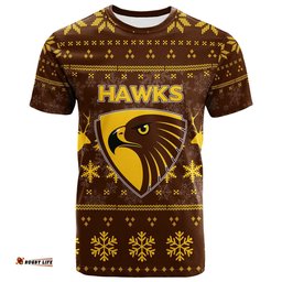 hawthorn t shirt christmas ugly style