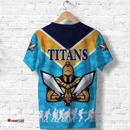 gold coast t shirt titans gladiator anzac vibesAmazing Aussie