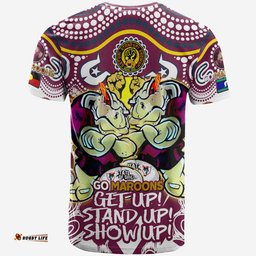 Amazing Aussie Cane Toads Naidoc Week T-Shirt - Custom QLD Cane Toadss Get Up, Stand Up, Show Up T-Shirt