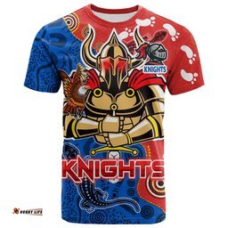 knights aboriginal rugby t shirt custom indigenous knights with aussie lizard and eagle rlt13Amazing Aussie