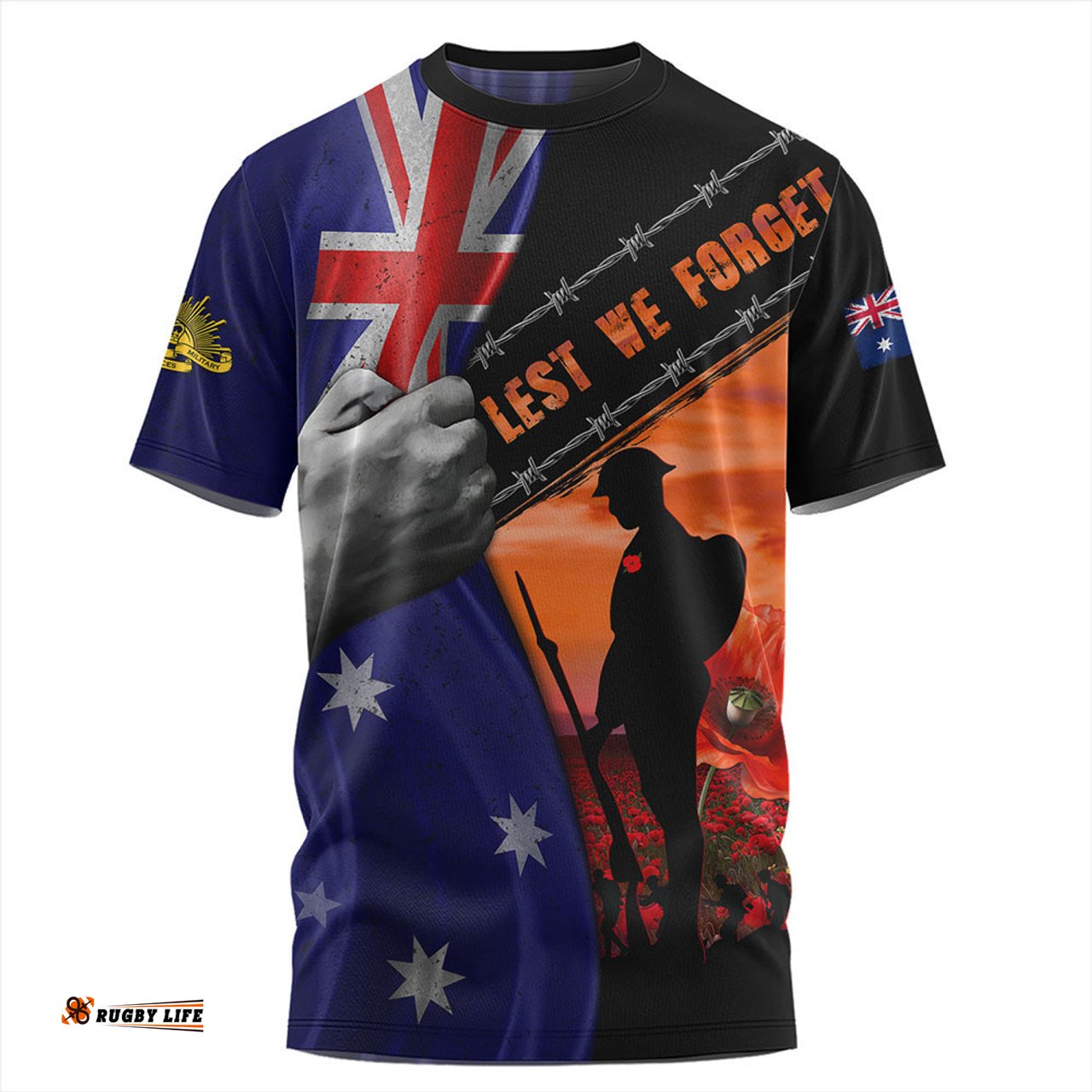 Amazing Aussie Australia Remembrance Day Australian Fallen Heroes T-shirt