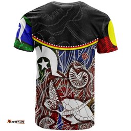 Amazing Aussie Australia Custom Aboriginal Inspired Dot In Naidoc Week Style T-shirt