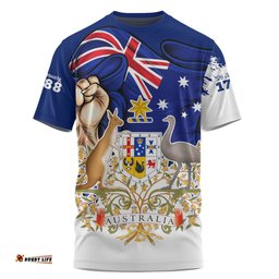 Amazing Aussie Australia Australia Power Pride And Heritage Crest T-shirt