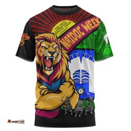 Amazing Aussie Brisbane Lions NAIDOC Week Pride Edition T-shirt