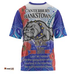 Amazing Aussie Australia Custom Anzac Poppy Flowers Lest We Forget T-shirt