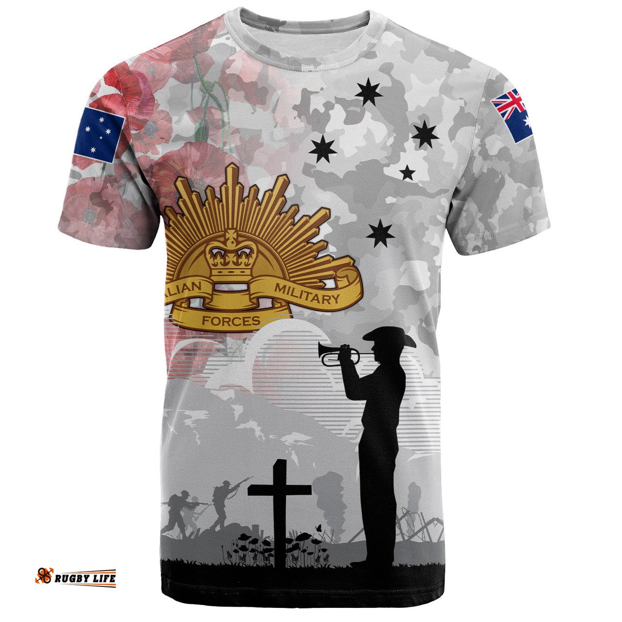Amazing Aussie Australia We Will Remember Them Anzac Day T-shirt