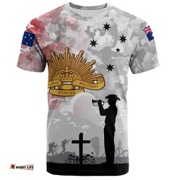 Amazing Aussie Australia We Will Remember Them Anzac Day T-shirt