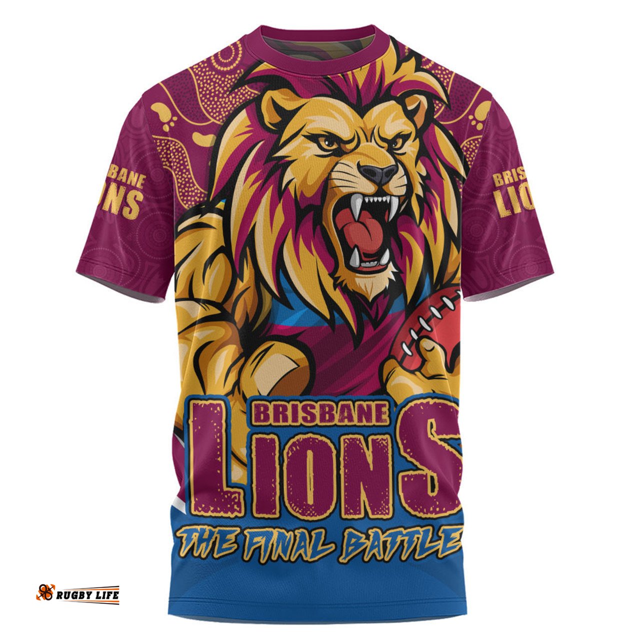 Amazing Aussie Brisbane Lions Final Clash Battle Edition T-shirt