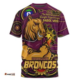 Amazing Aussie Brisbane Broncos Spirit Of NAIDOC Series T-shirt