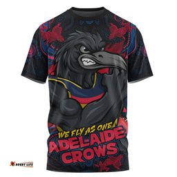 Amazing Aussie Adelaide Crows Spirit Warriors Of The Game T-shirt