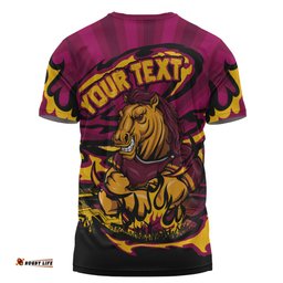 Amazing Aussie Brisbane Broncos Premiership Series Sports Gear T-shirt
