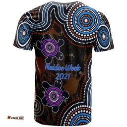 Amazing Aussie Australia Naidoc Week Custom Aborigial Turtle Naidoc Heal Country T-shirt