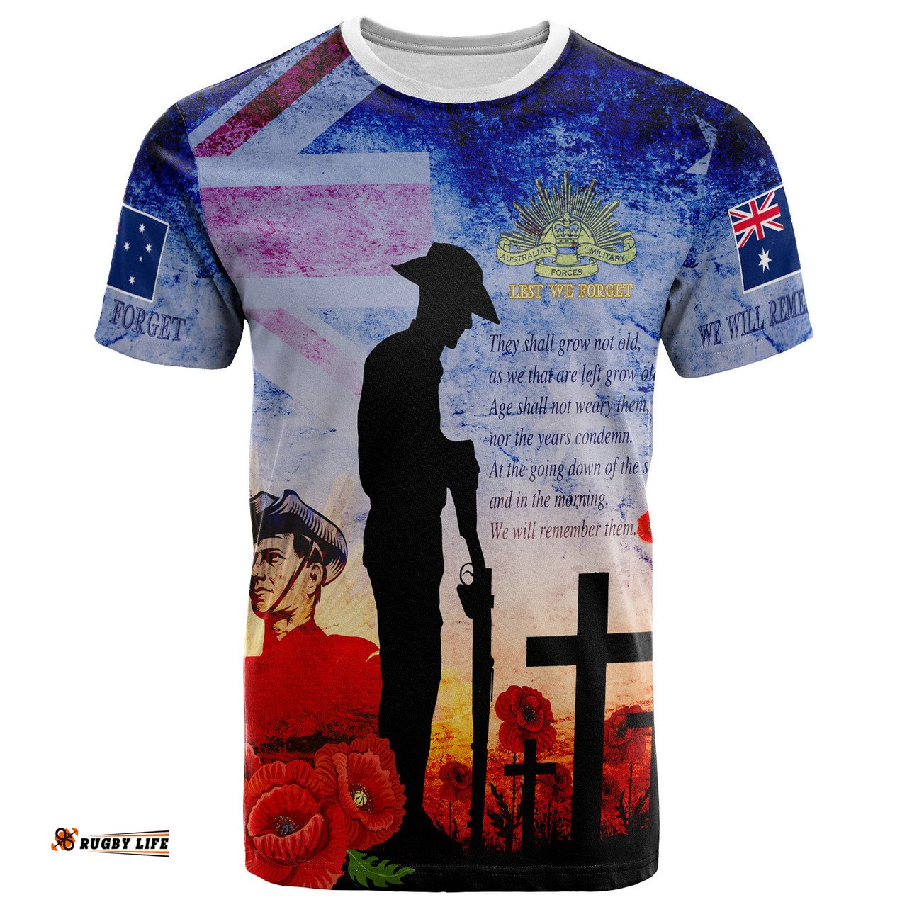 Amazing Aussie Australia Anzac Anzac Lest We Forget The Australian Army T-shirt
