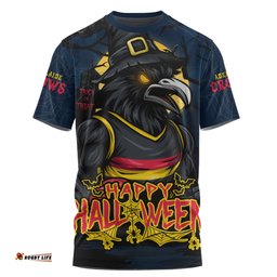 Amazing Aussie Adelaide Crows Full Moon Fever Halloween Supporter T-shirt