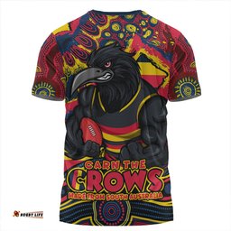 Amazing Aussie Adelaide Crows Blazing Spirit Of Victory T-shirt