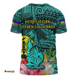Amazing Aussie Australia South Sea Islanders I'm New Caledonian With Polynesian Tropical Style  T-shirt