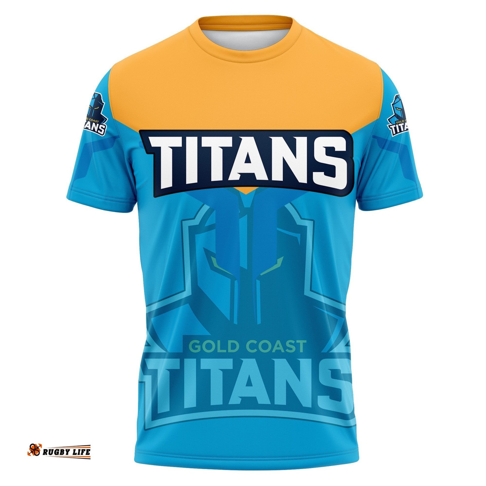 gold coast titans t shirt drinking style nrl 0Amazing Aussie