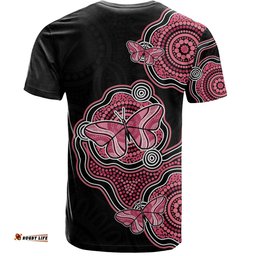 Amazing Aussie Australia Aboriginal Butterfly Dot Art Inspired T-shirt