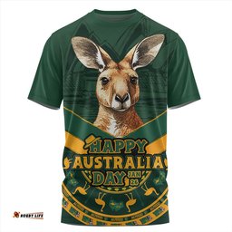 Amazing Aussie Australia Kangaroo Pride Australia Day T-shirt