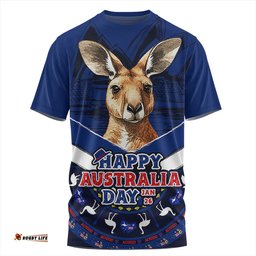 Amazing Aussie Australia Kangaroo Pride Australia Day T-shirt