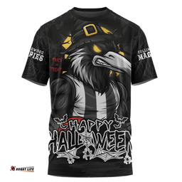 Amazing Aussie Collingwood Full Moon Fever Halloween Supporter T-shirt