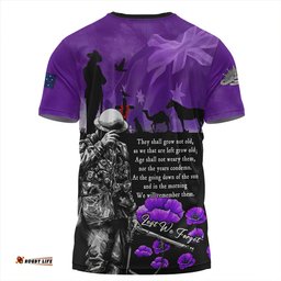 Amazing Aussie Australia Anzac Day Remembering The Animals Victims Of War T-shirt