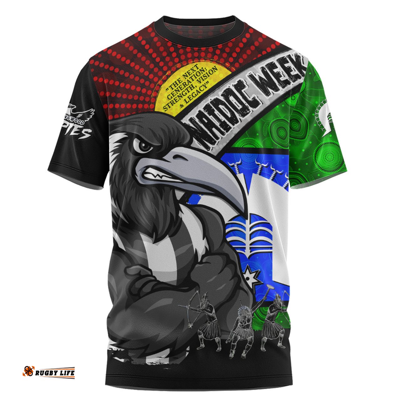 Amazing Aussie Collingwood NAIDOC Week Pride Edition T-shirt