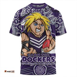Amazing Aussie Fremantle Blazing Spirit Of Victory T-shirt