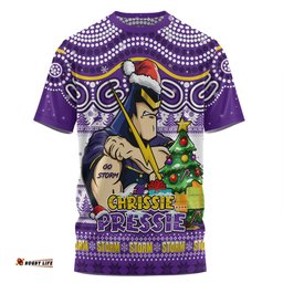 Amazing Aussie Melbourne Storm Aussie Ugly Christmas For Die Hard Fan Supporters T-shirt