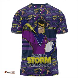 Amazing Aussie Melbourne Storm Champion���s Pride Comic Style T-shirt