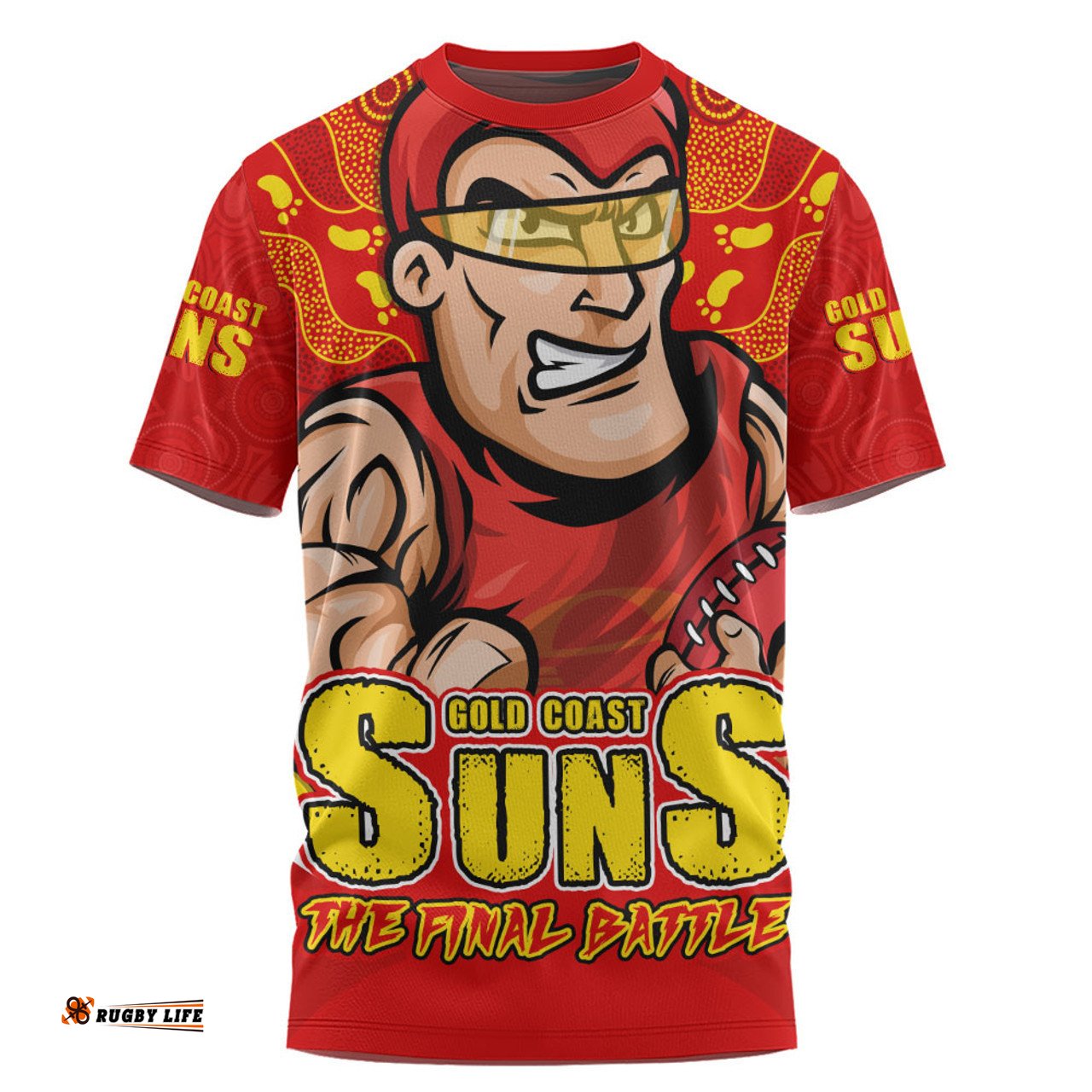 Amazing Aussie Gold Coast SUNS Final Clash Battle Edition T-shirt